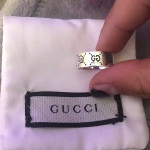 Gucci ghost ring size 6